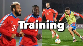 FC Bayern Munich Training 6th Jan: Upamecano Is Back | Daley Blind First Session In Doha With Team