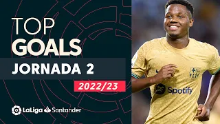 All goals Matchday 2 LaLiga Santander 2022/2023