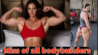 Baby face with muscular body ❤️ Fbb female muscle Vladislava Galagan |Tall Girl Fitness motivation