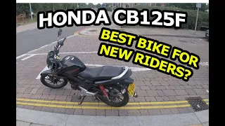 Honda CB125F Review - Best beginner motorcycle for new riders to learn on?