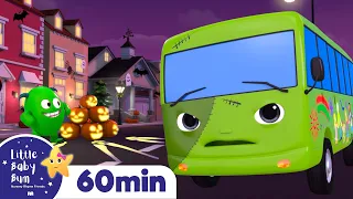 Wheels on the Halloween Bus | Best Baby Songs | Nursery Rhymes for Babies | Little Baby Bum