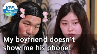 My boyfriend doesn't show me his phone! (Unpredictable Fortunetellers) | KBS WORLD TV 210326