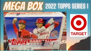 2022 Topps Series 1 Mega Box from Target 250 + Cards Per Box!