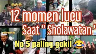 NGAKAK  !! hadroh lucu bikin ngakak || momen langka - kejadian lucu saat sholawatan