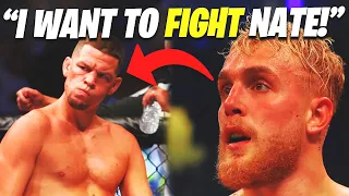 Jake Paul Says He Wants To Fight NATE DIAZ Next!
