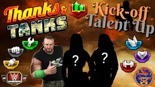 Thanks & TANKS Kick Off Talent Up Event / WWE Champions