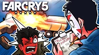 Far Cry 5 - The Curse of the Gas Truck! Ep. 6!