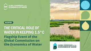 The Critical Role of Water in Keeping 1.5°C: Flagship Event at COP28