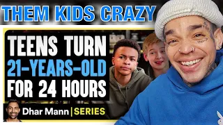 Dhar Mann - Jay's World S2 Ep.01: Teens TURN 21-YEARS-OLD For 24 Hours [reaction]