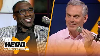 Shannon Sharpe recaps Rams’ Super Bowl win, Aaron Donald’s dominance, Joe Burrow I NFL I THE HERD