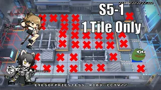 [Arknights] S5-1 - 1 Tile Only Challenge (Hand to Hand Combat)