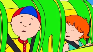 Caillou en Español - Caillou y Rosie Reñir en el Auto | Dibujos Animados Capítulos Completos