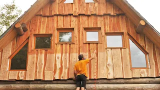 Off Grid LOG CABIN Build / It's Starting to Look Like a HOUSE (S3 Ep12)