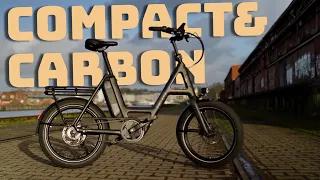 CARBON Compact E-Bike with Bosch Performance SX! i:SY Skyfly E5 Review