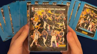 [ASMR] NBA Stickers Pack Opening!