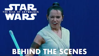 Star Wars The Rise of Skywalker Rey vs Kylo Ren Behind the Scenes
