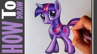 Twilight Sparkle Speed drawing [My little Pony]