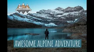 SPECTACULAR Swiss Alps HIKING Trail WILD CAMPING Tour Des Dents-Du-Midi Adventure with Scott Free