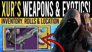Destiny 2: XUR'S NEW WEAPONS & ARMOR! 1st March Xur Inventory | Armor, Loot & Location