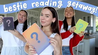 reading new releases for a week 📚 ft. my besties! *reading vlog*