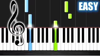 Scarborough Fair - EASY Piano Tutorial by PlutaX