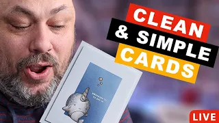 Tips for Creating Clean and Simple Cards aka CAS