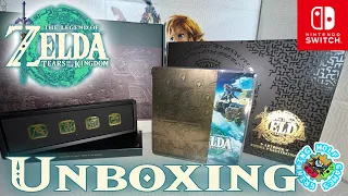 Unboxing The Legend of Zelda: Tears of the Kingdom Collector's Edition #zelda