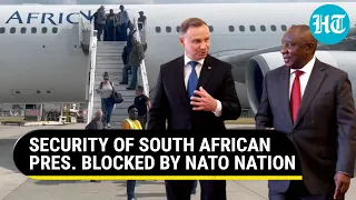 High Drama As NATO Nation Blocks Security Of South African Pres. Ramaphosa Before Putin Meet