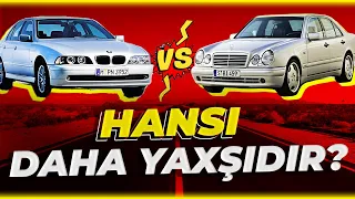 Mercedes E-class W210 vs Bmw 5 series E39 // Dördgöz E55 vs M5 // Hansı daha üstün və sürətlidir?