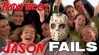 JASON VOORHEES FAILS | FUNNY FRIDAY THE 13TH 🔪💀