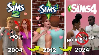 Sims 2 vs Sims 3 vs Sims 4 - Attraction & Chemistry Logic