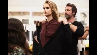 Backstage at Falconeri Fall Winter 2017/2018 Fashion Show