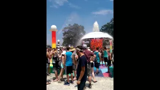 Bonnaroo 2015 Mushroom Fountain