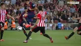 Gol de Messi Athletic-Barcelona (0-1)  Final Copa del Rey Narrado Onda Cero
