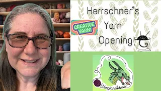 Herrschner’s Yarn Opening | For the Love of Yarn #yarn #yarnlover #yarnunboxing