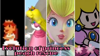 🌸 Evolution of Princess Peach being rescue (1985 - 2020) 🌸