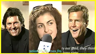 MODERN TALKING INTERVIEW Before Live Concert In Moscow 2000, Dieter Bohlen, Thomas Anders, Millenium