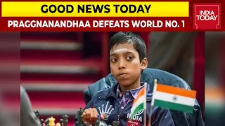 Indian Chess Grandmaster Praggnanandhaa Defeats World No. 1 | Good News Today