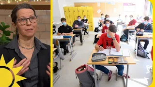 Forskaren: ”En elev kan fylla hela klassrummet med sina viruspartiklar” - Nyhetsmorgon (TV4)