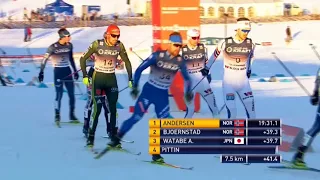 Men's 10km Gunderson - Lillehammer Nordic Combined Skiing 2017