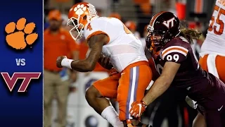 Clemson vs. Virginia Tech ACC Football Championship Game Highlights (2016)