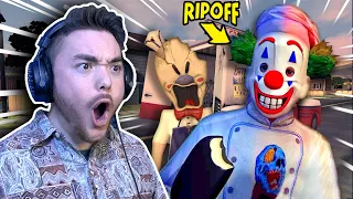 Extremely WEIRD Ice Scream 3 RIPOFFS...(craziest so far) | Ice Scream 3 Mobile Horror Game Ripoffs