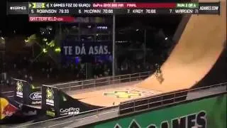 COLTON SATTERFIELD RUN 2 BMX BIG AIR X Games Foz do Iguaçu 2013   YouTube