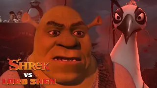 Shrek fights Lord Shen (f**king epic)