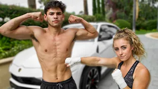I TRAINED LIKE A PROFESSIONAL BOXER ft Ryan Garcia | Demi Bagby