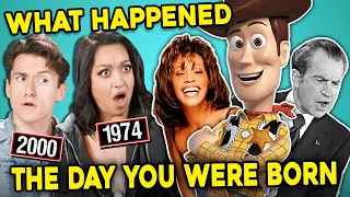 Teens, Adults & Elders React To The Day They Were Born (1940s, 1990s, 2000s)