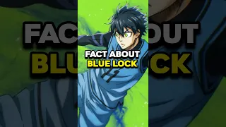 ''FACT'' About BLUE LOCK That You PROBABLY Know #shorts