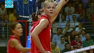 2002 Volleyball World Championship Semifinal  Russia vs USA