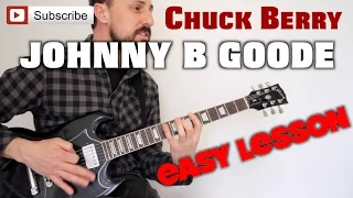 How to play Johnny B Goode on Guitar | easy guitar tutorial