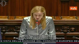 Giorgia Meloni: "Me fermo qua che è meglio". Fitto: "Li hai asfaltati"